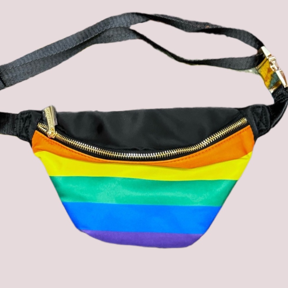 🏳️‍🌈NWT 10” Rainbow Pride Fanny Pack - Picture 3 of 3